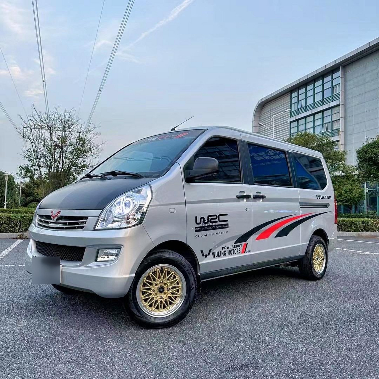 五菱荣光升级14寸复古轮毂案例.五菱轮毂 轮毂改装