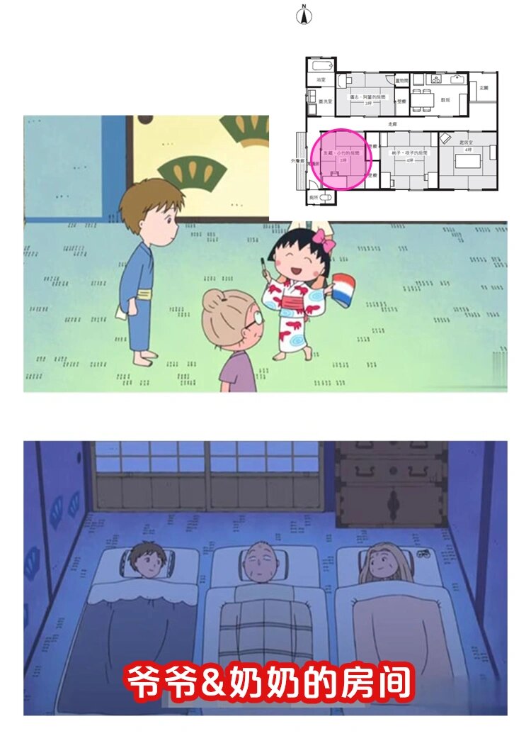 樱桃小丸子家户型揭秘!必进!原来这么有爱!