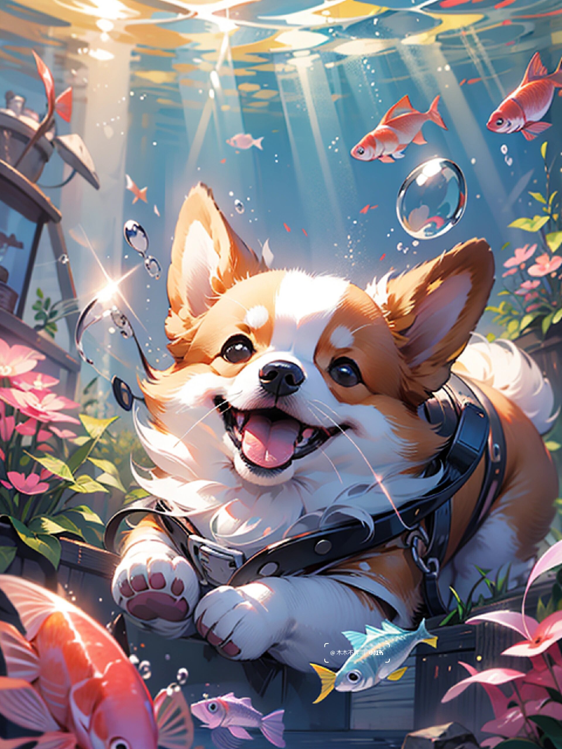 柯基柯基|萌宠头像壁纸|好运锦鲤