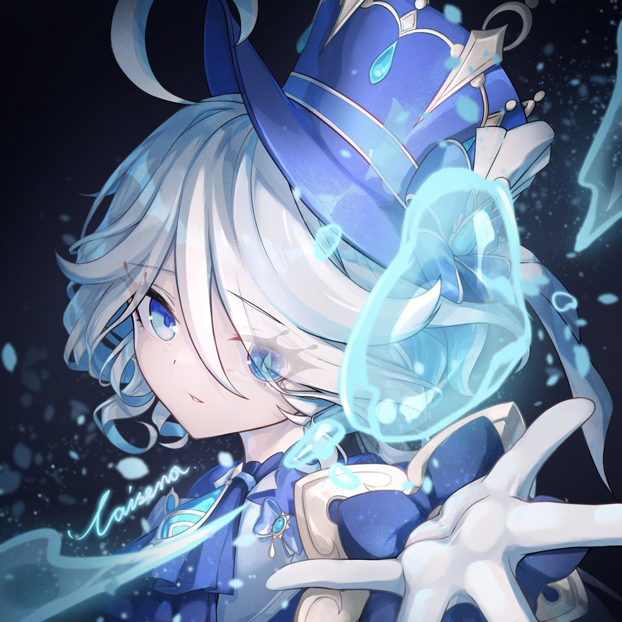 原神芙卡洛斯 头像 芙芙好可爱,芙芙好悲伤.图片来源米游社