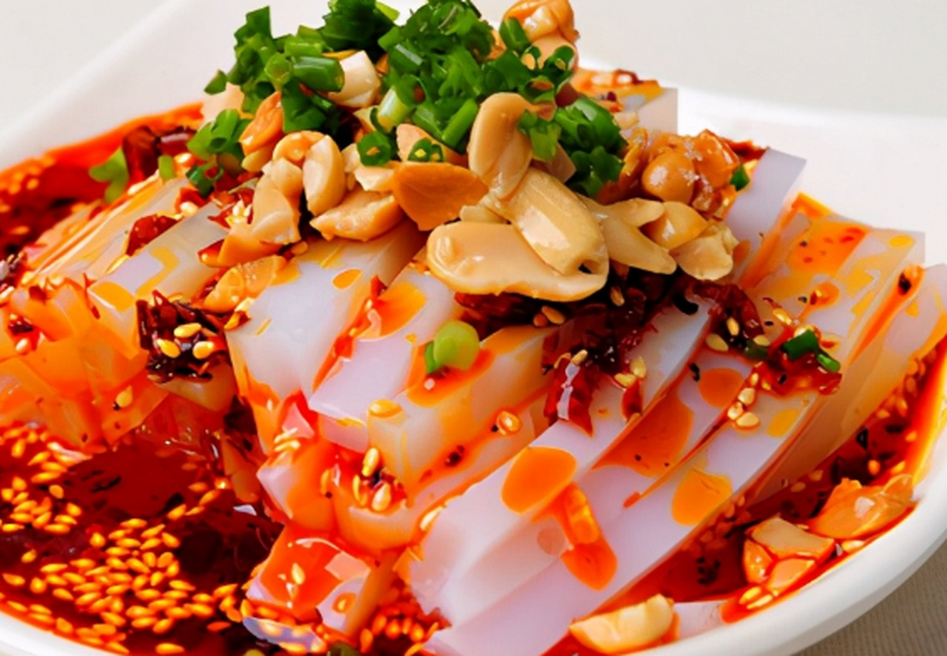 川北凉粉#美食##美食分享##巴中美食#  川北凉粉清爽润滑,麻辣开胃,让