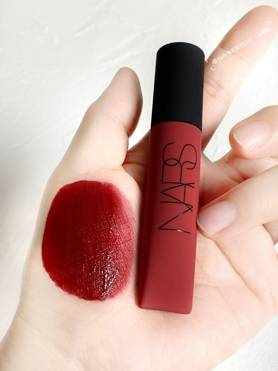 柔雾玫瑰血浆红78nars新品空气雾面唇釉60 6015新品慢递～ 这