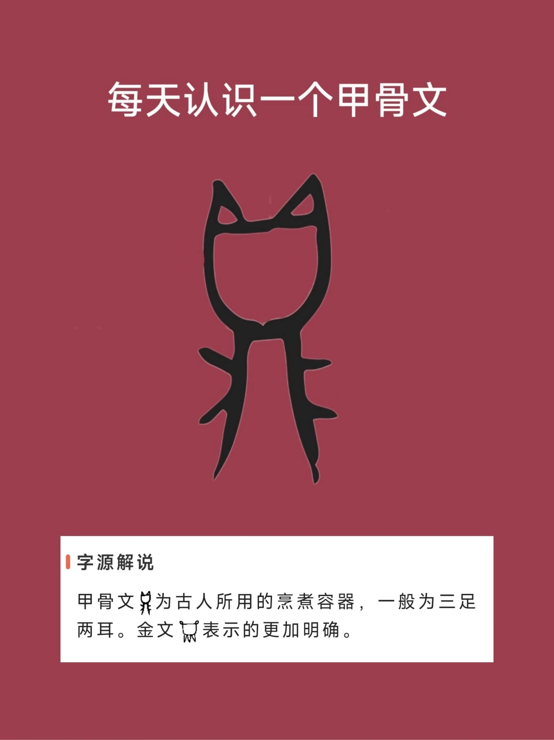 长得像猫猫的甲骨文!