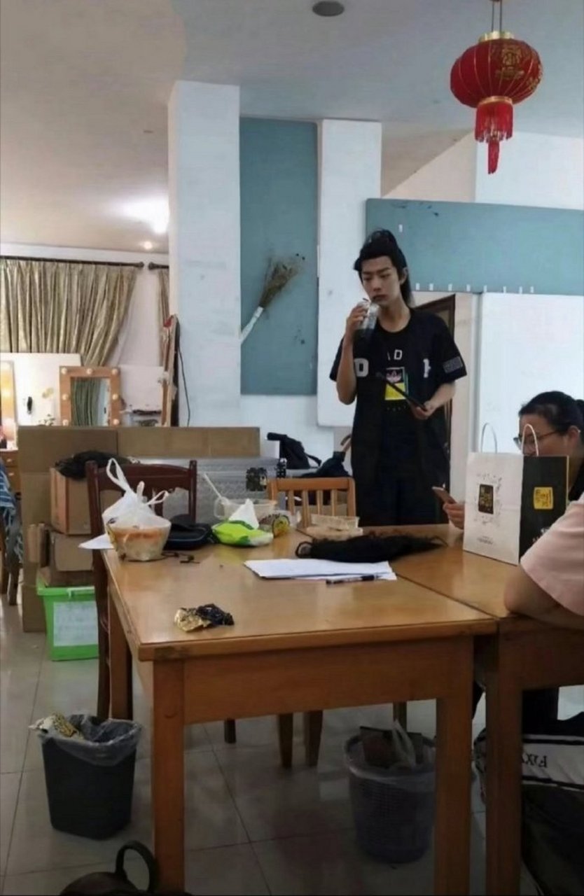 肖战王一博陈情令片场路透谁懂这组图的含金量!