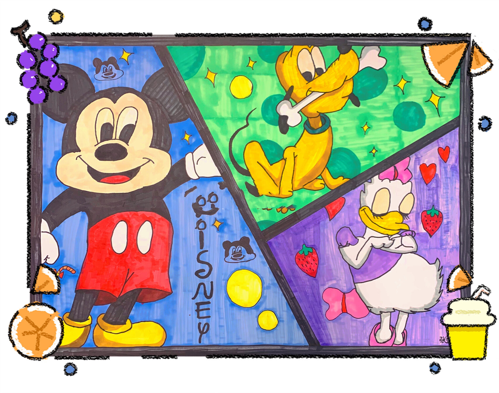 创意儿童画之米奇妙妙屋