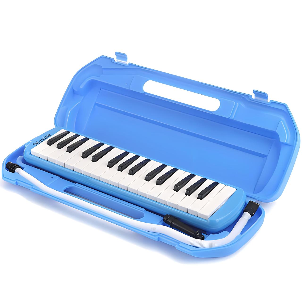 口风琴图片 口风琴,英文名melodica,是一种结合了键盘和吹奏的乐器,其