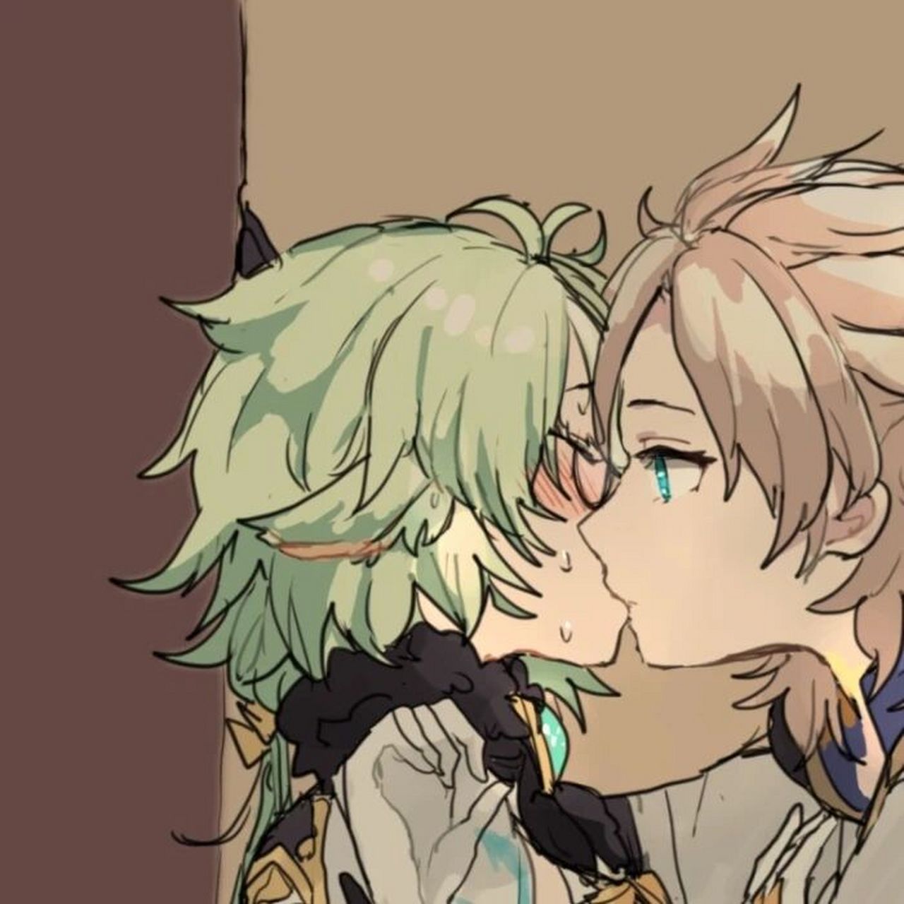 原神情头～  好喜欢砂糖和阿贝多老师