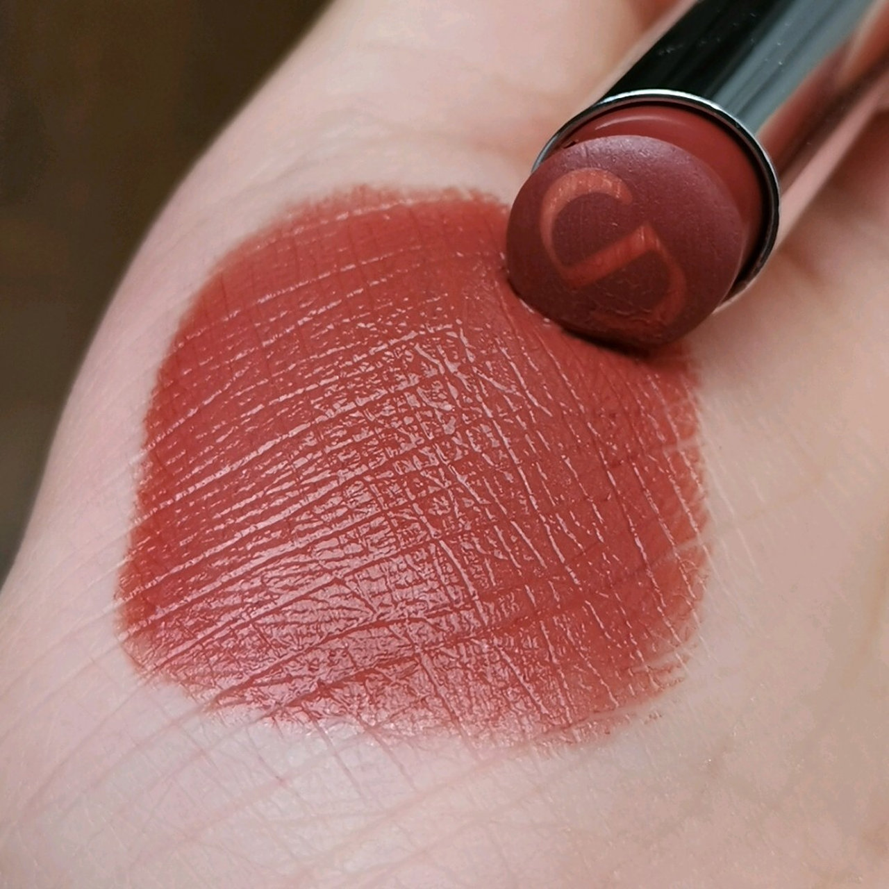 dior迪奥 2019秋冬红管唇膏新色#808 甜美的奶油杏子橘奶茶!