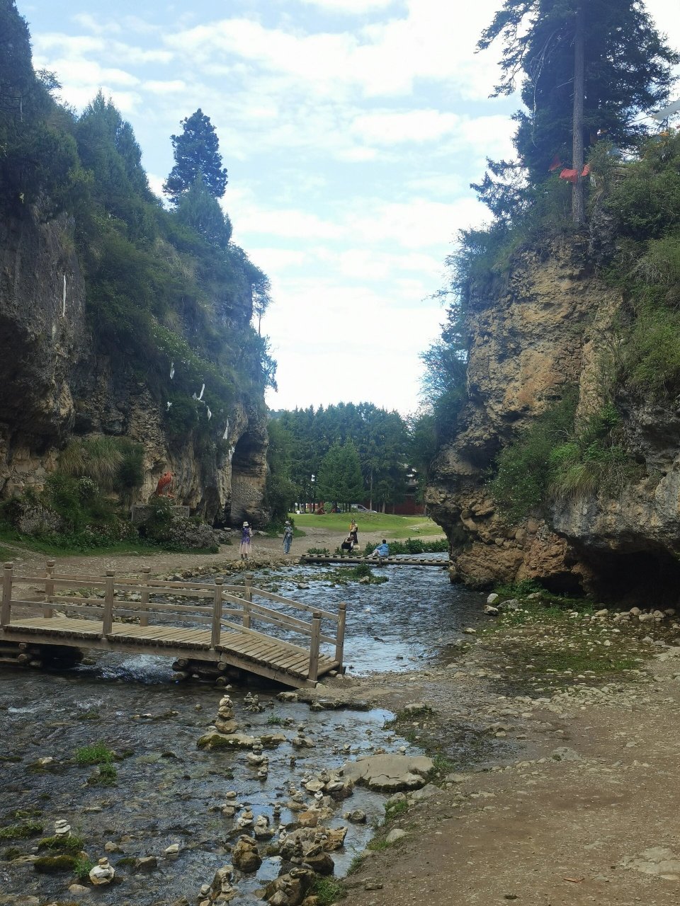 郎木寺大峡谷风景区图片