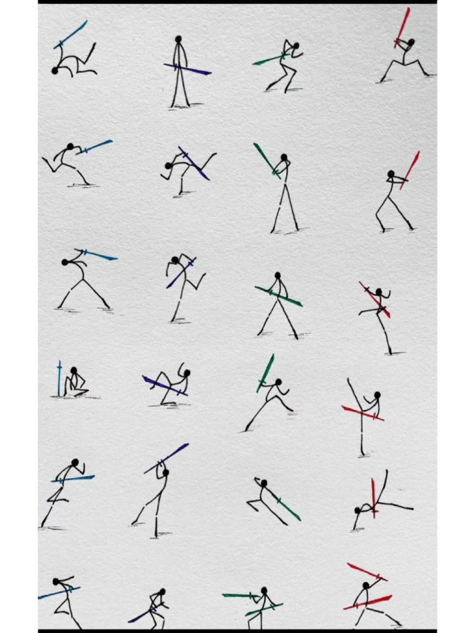 火柴人刀法 火柴人刀法