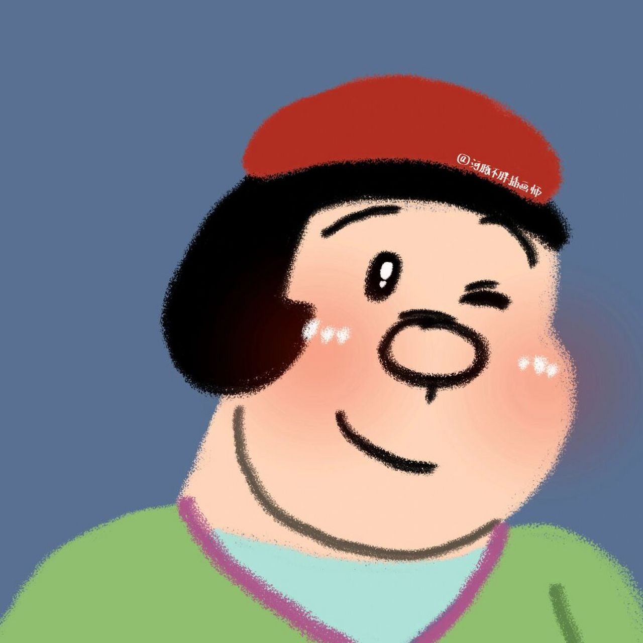 胖虎妹妹可爱头像第二弹 胖虎妹妹可爱头像第二弹来拉[亲吻]#头像分享