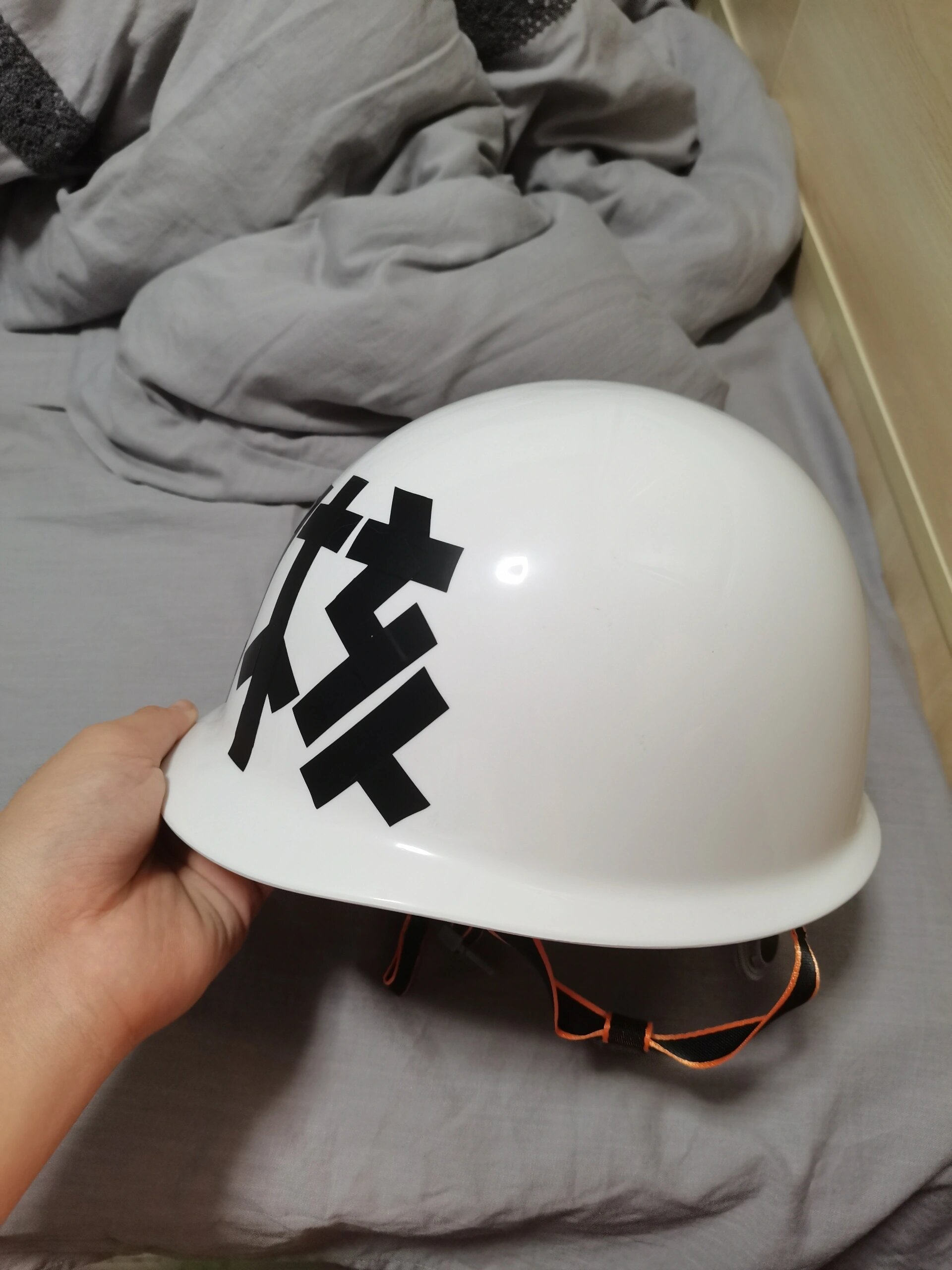 自制中核派头盔 非常好头盔,使机动队破防