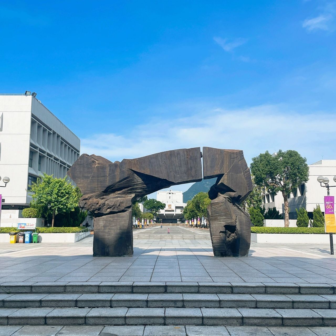 9396香港中文大学校园一日游攻略 01东铁线到大学站 acd口都