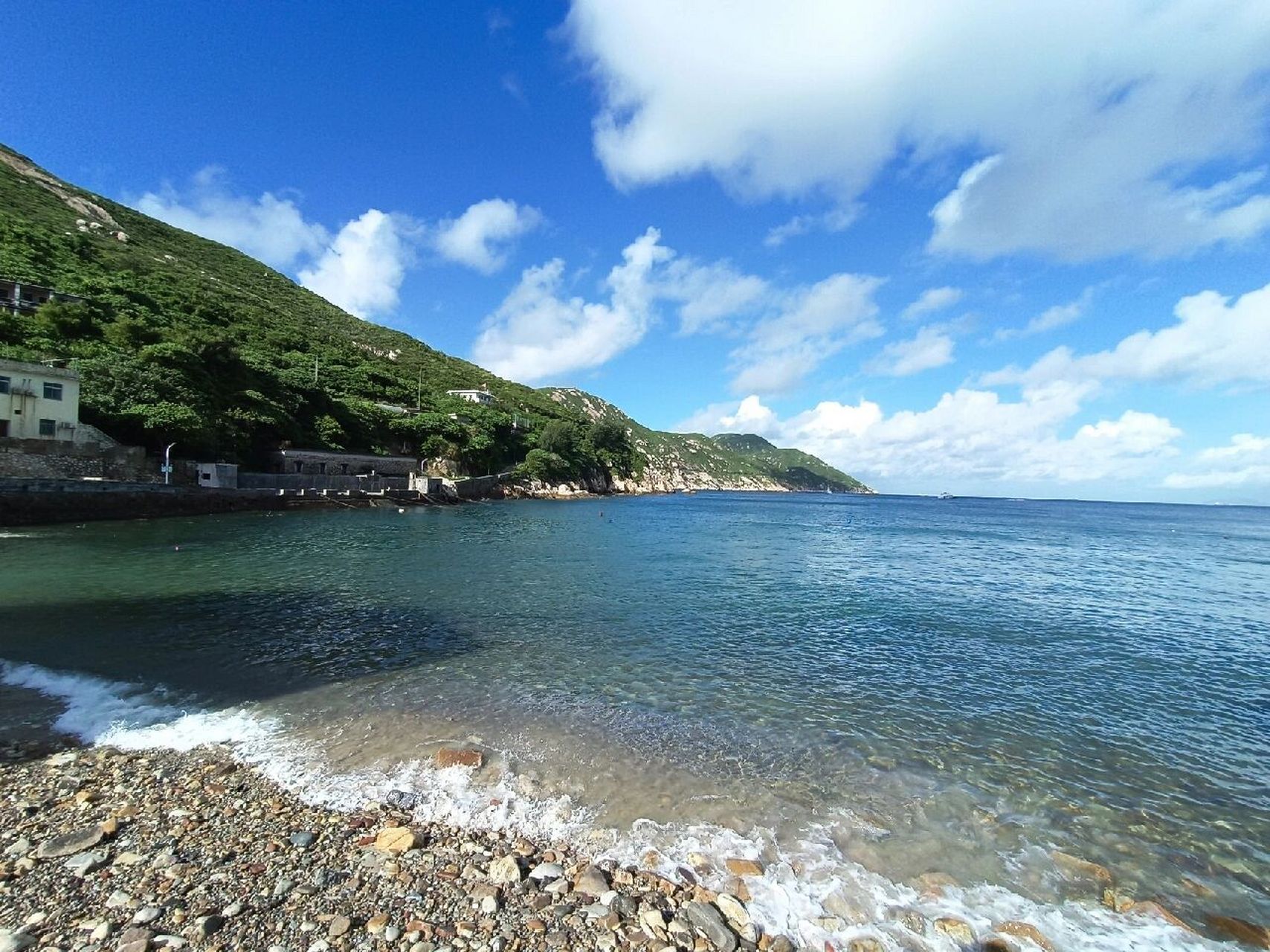 珠海担杆岛 环境:0滤镜直出大片,游泳潜水钓鱼绝佳 来往交通:香洲港