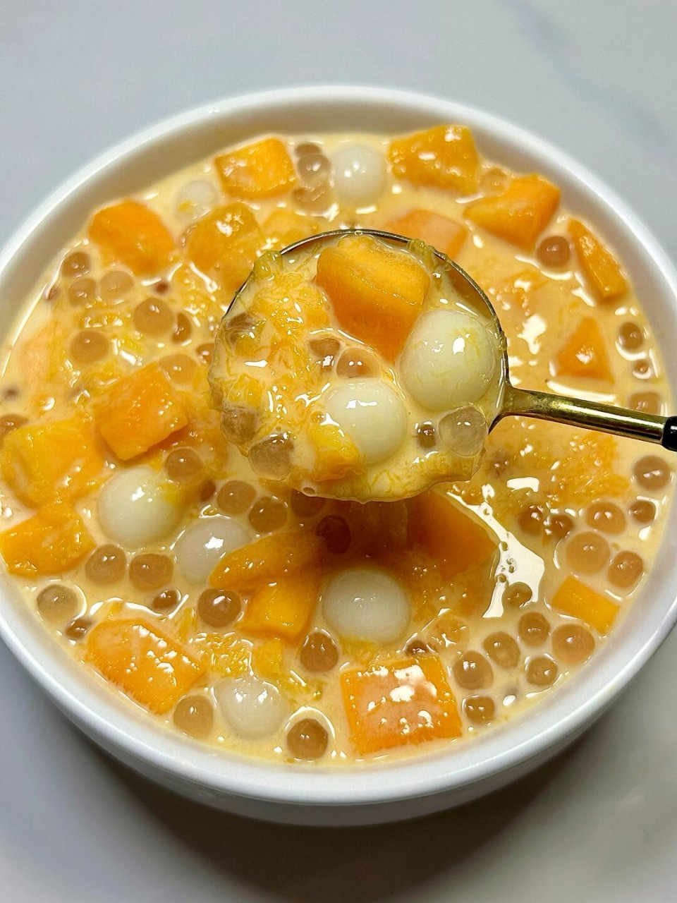 自制西米露多芒小丸子太好喝了!