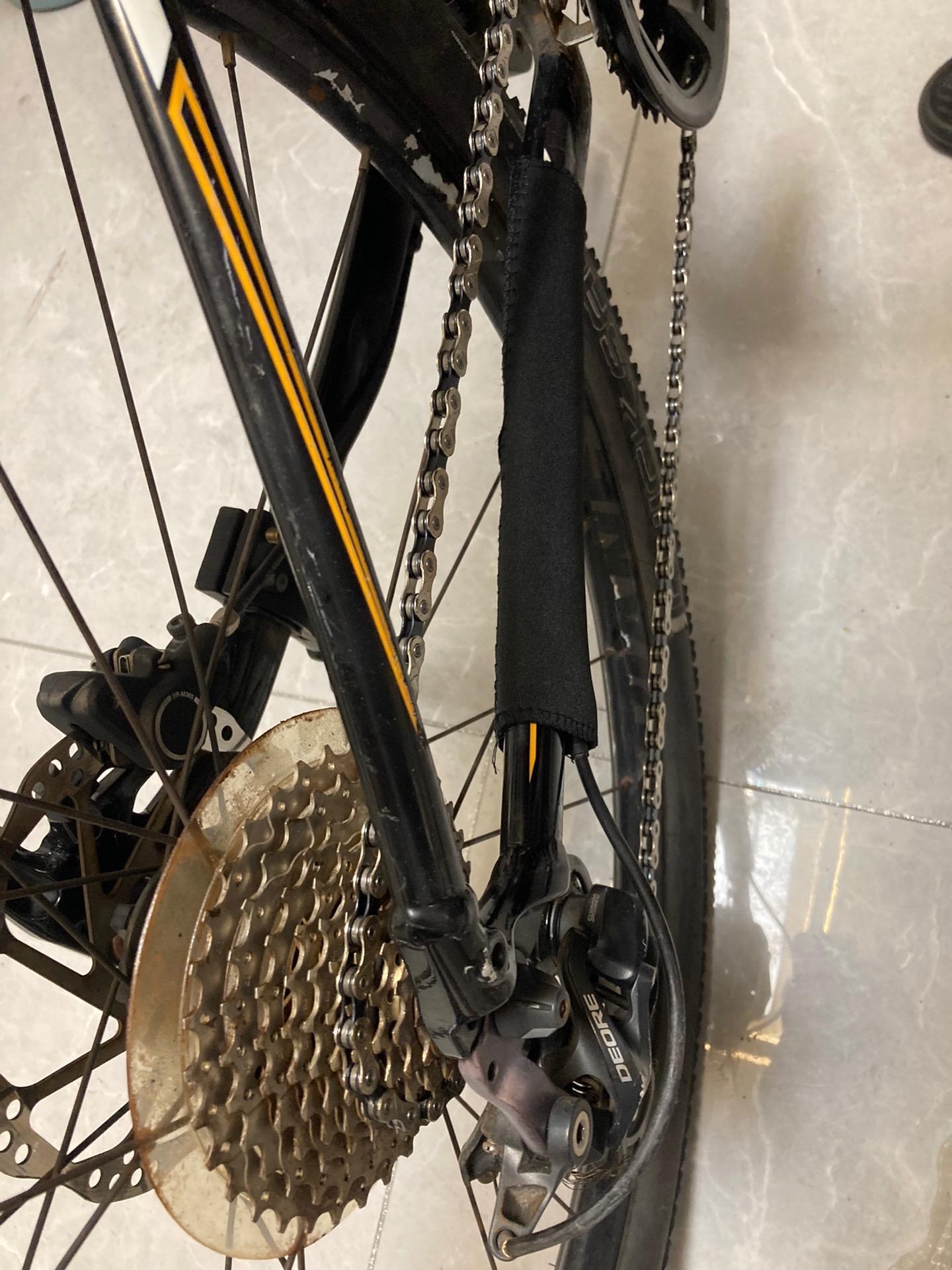 捷安特xtc800更换链条.看了几个山地车保养的视频,都会自己换链条了