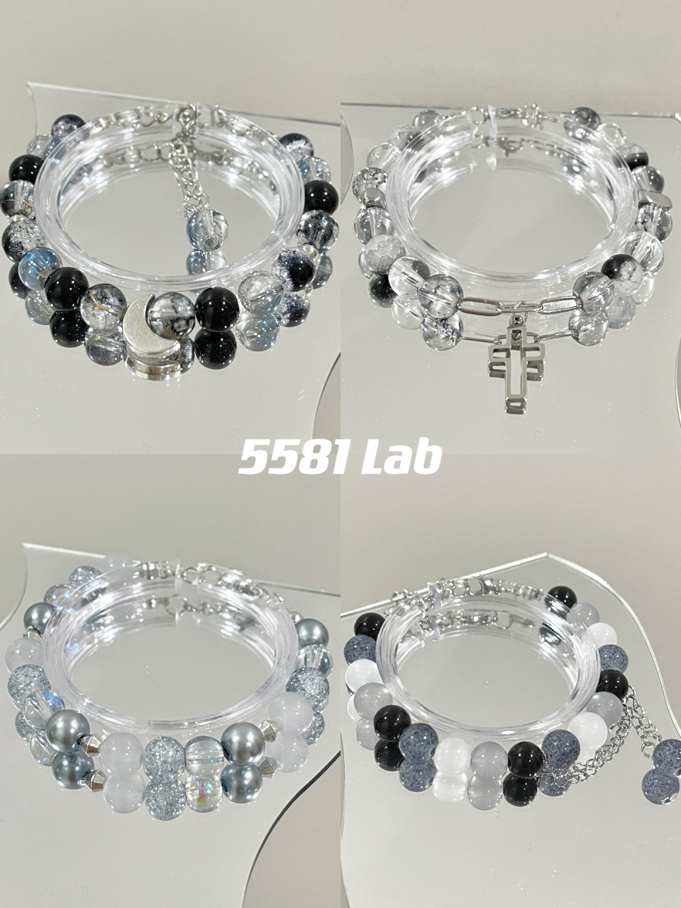 黑灰色系手链合集丨甜酷风格搭配小心机9407 了解到宝们对黑灰色