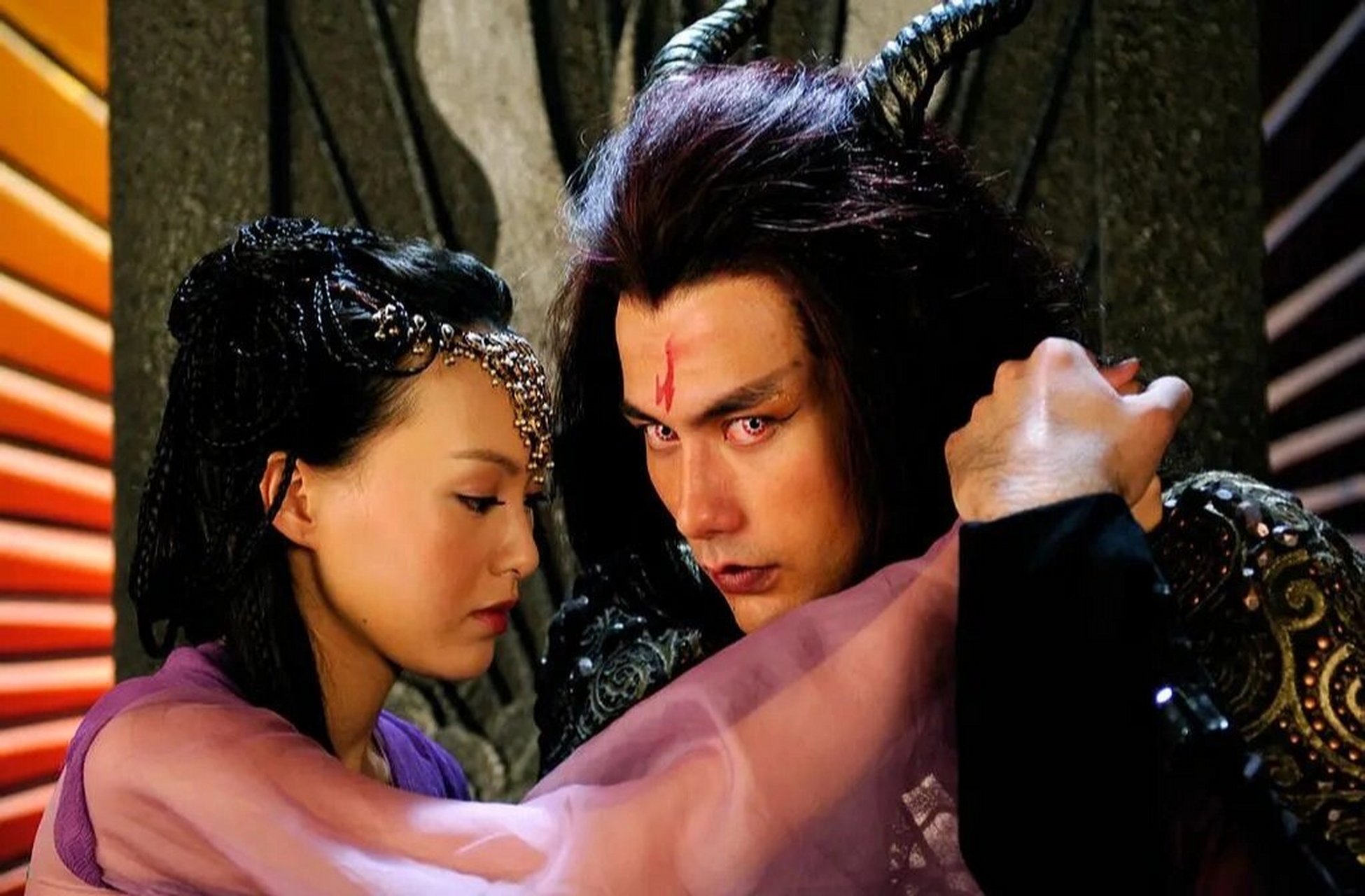 【仙剑三剧照】你还记得飞蓬和夕瑶吗?