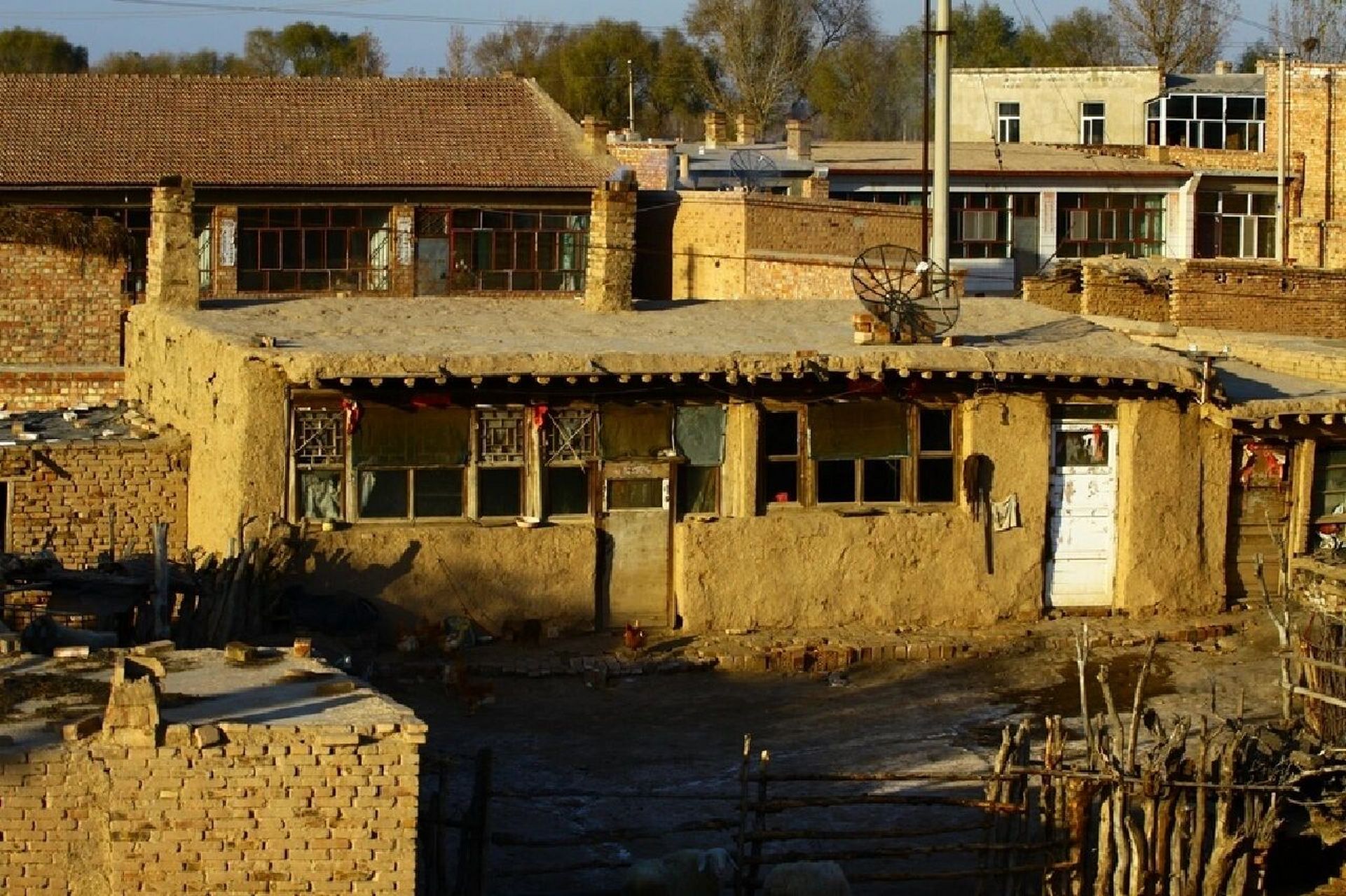 一组农村土宅,中国即将消失的房子 上世纪五六十年代的农村,没有设计