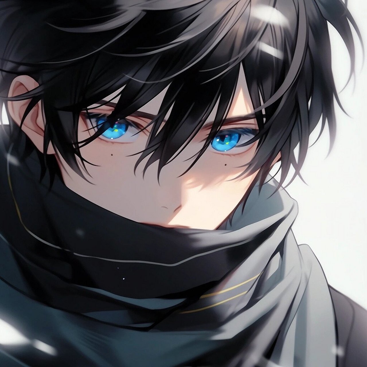 蓝瞳动漫男头|每一刻都像永远 山行野宿 孤身万里