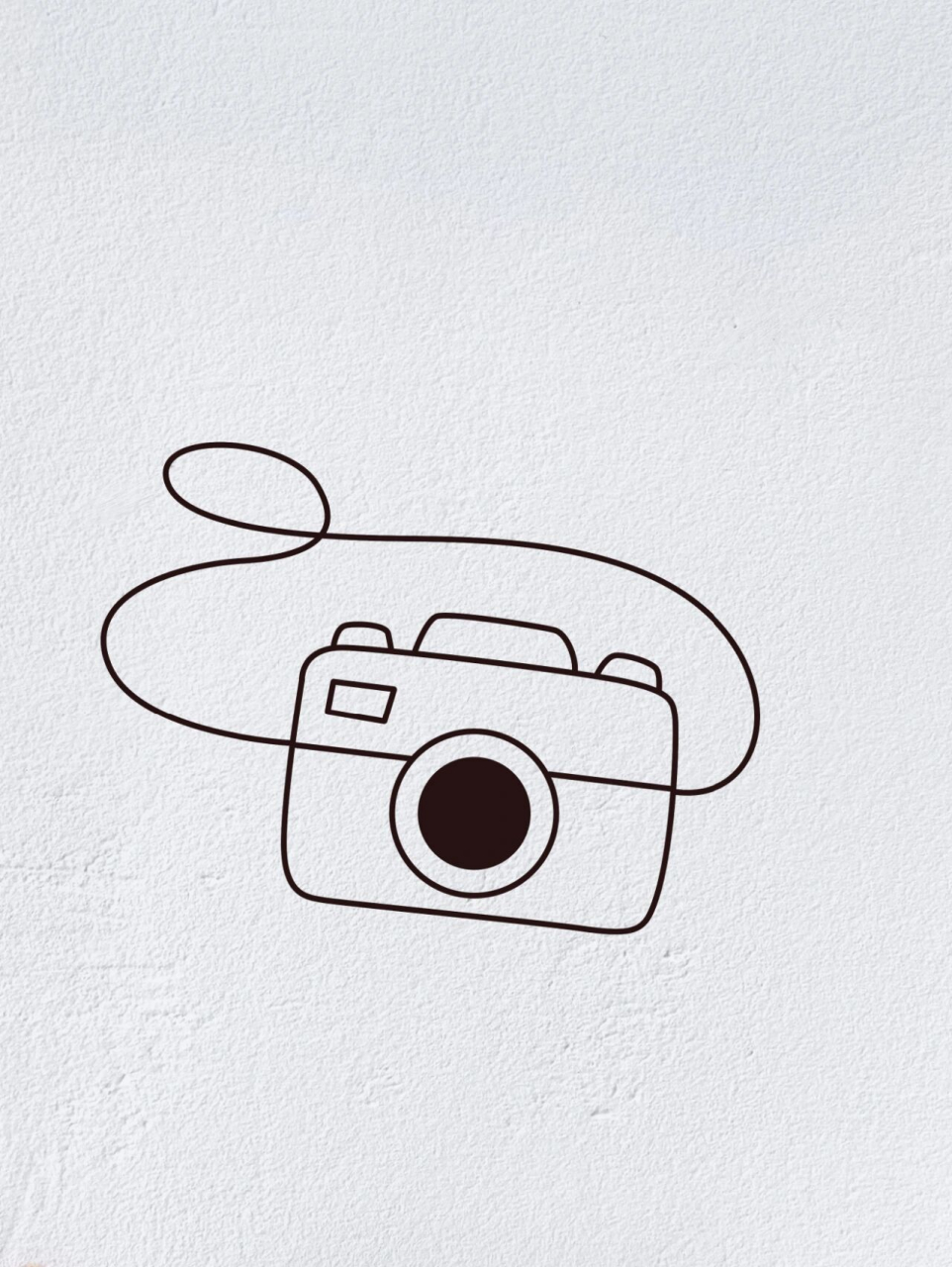 相机简笔画(内附过程图)