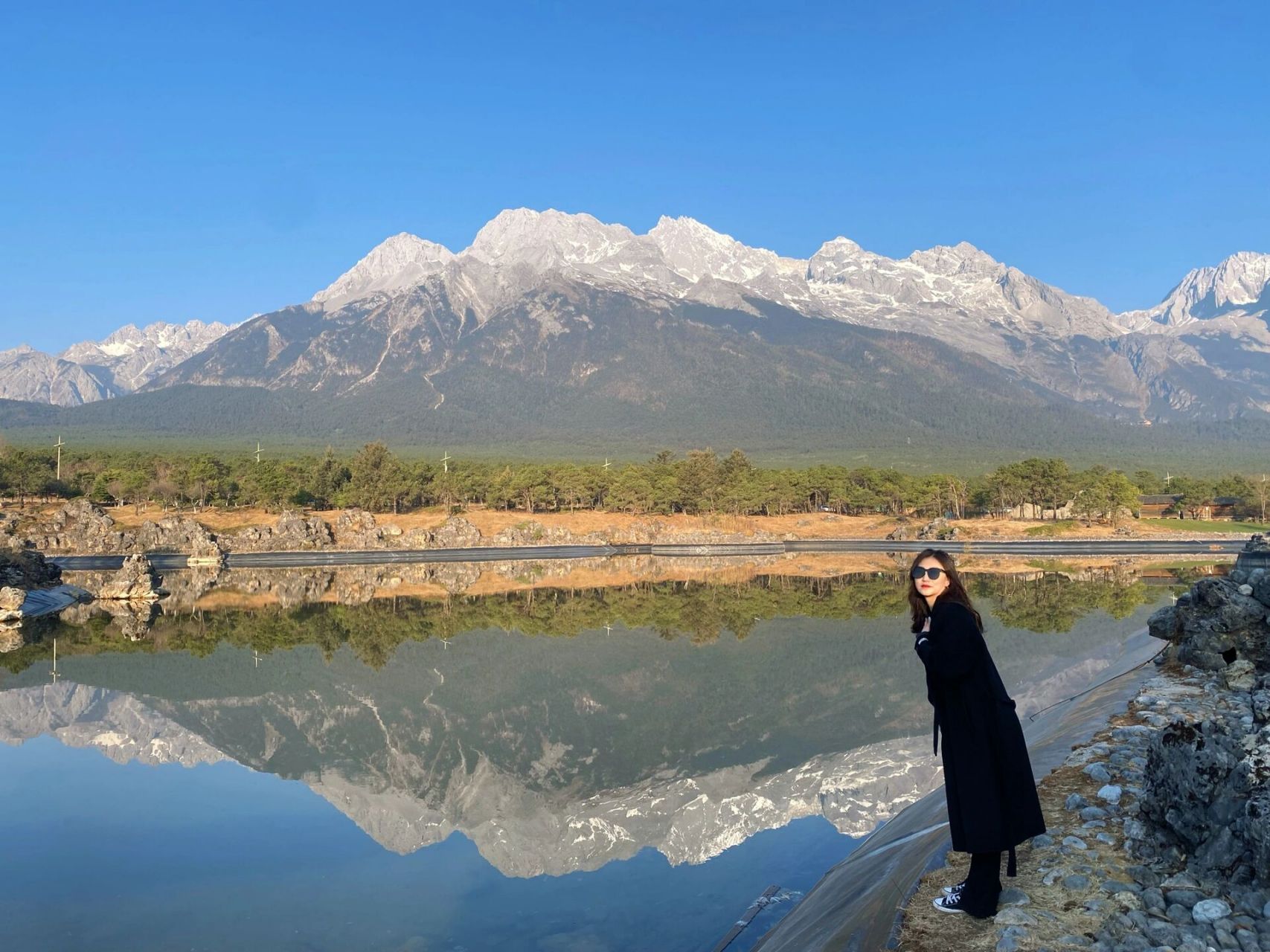 甘海子77云杉坪77蓝月谷77牦牛坪 图一图二是甘海子看的日照