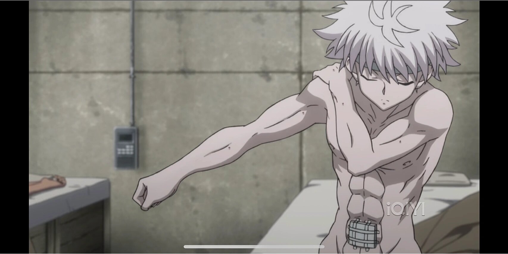 奇犽小天使 虽然还是个孩子,不过已经八块腹肌的奇犽