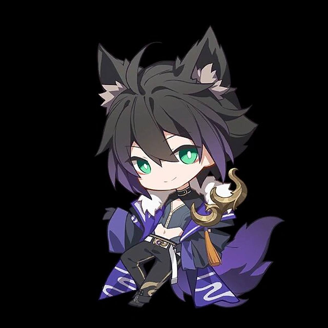 分享素材 q版动漫人物 q版动漫男生女生 全身