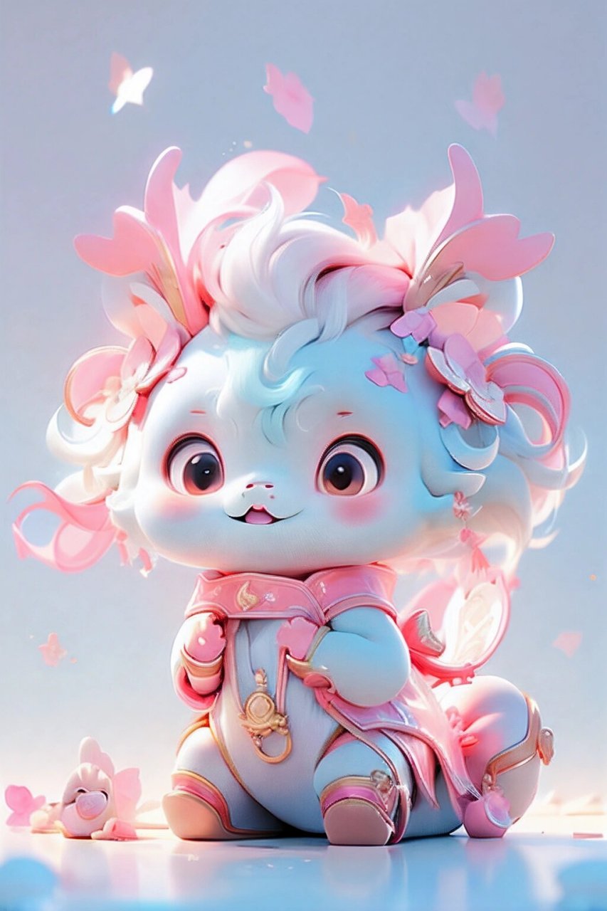 可爱小龙人,让你鸿运当头 #龙年头像##ai绘画##下班玩转ai