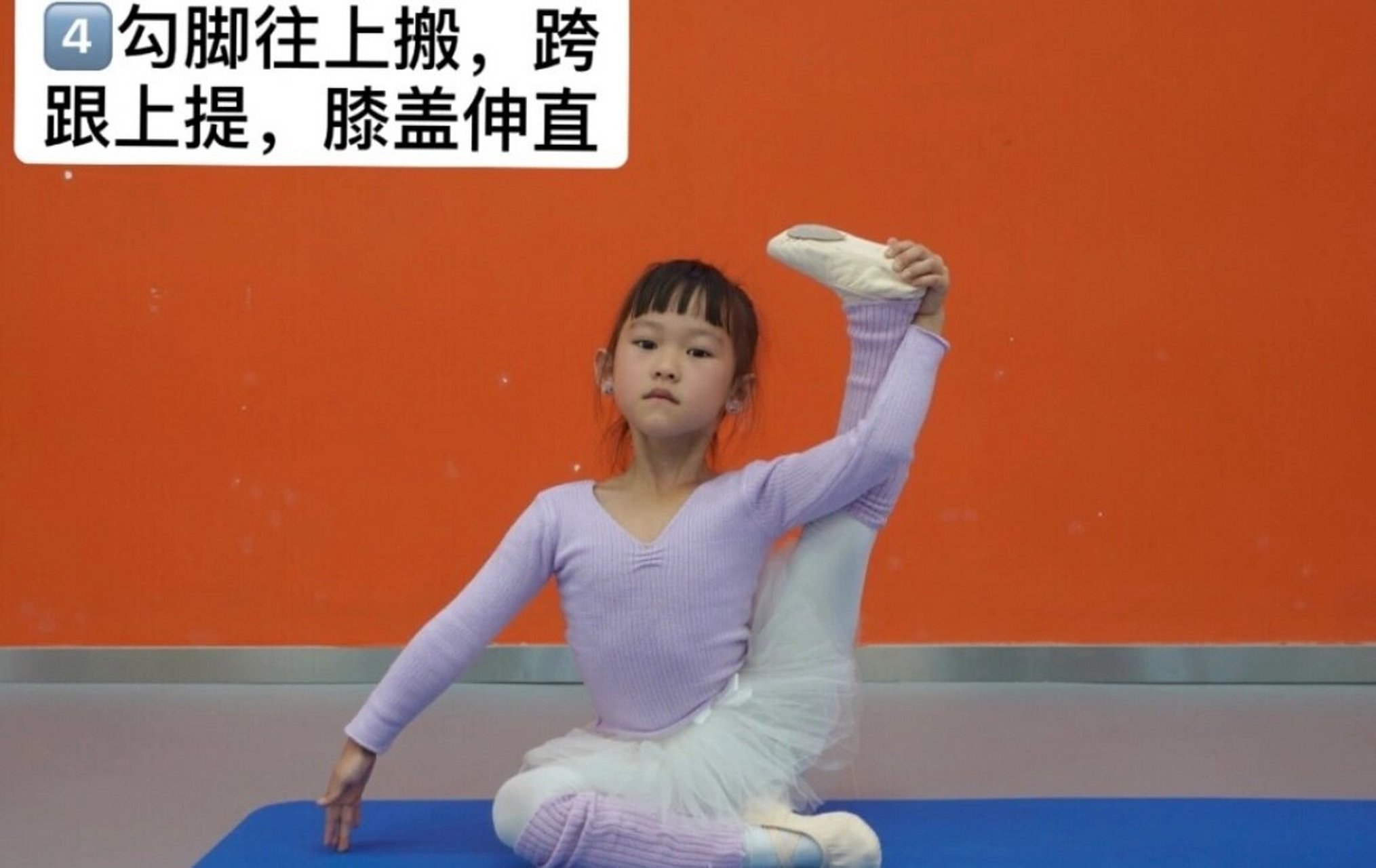 《地面搬旁腿》动作分解