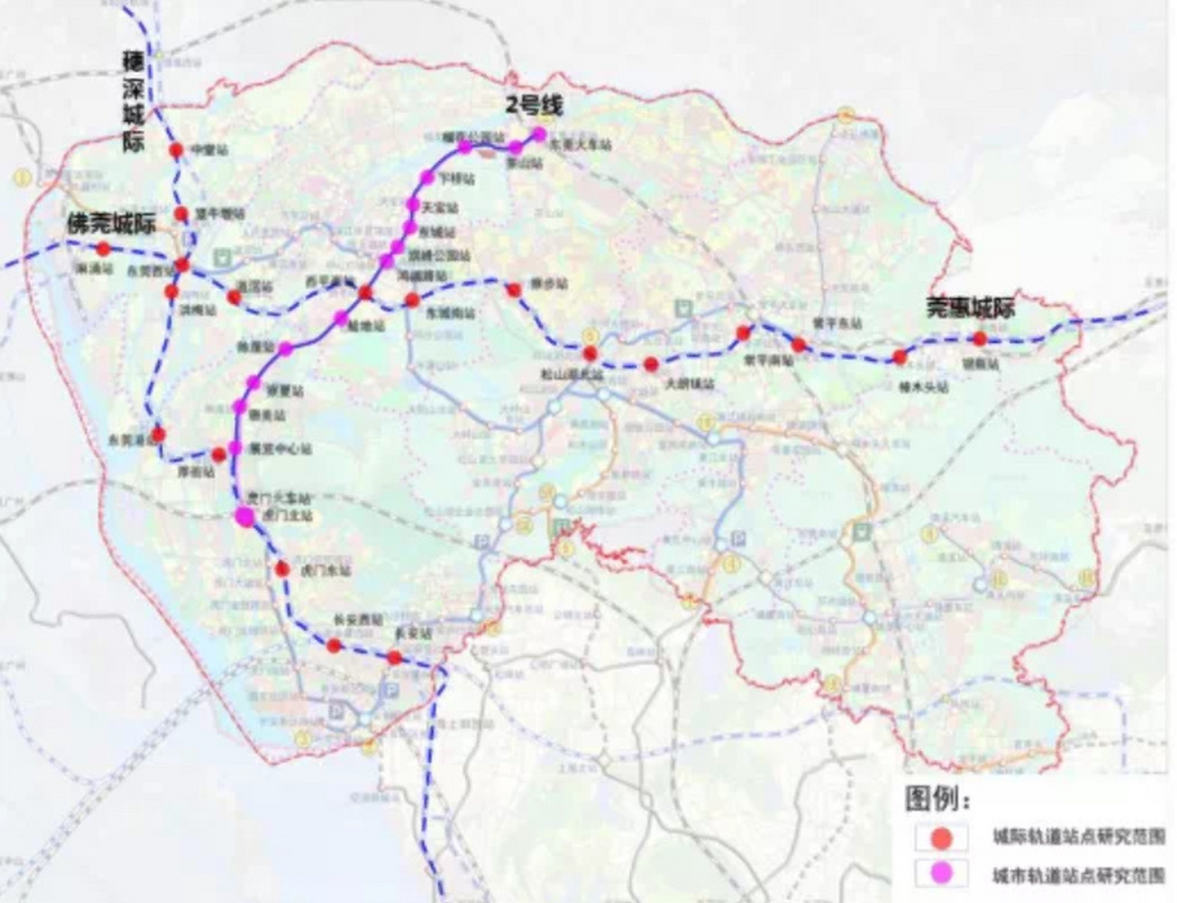 东莞地铁未来规划图图片