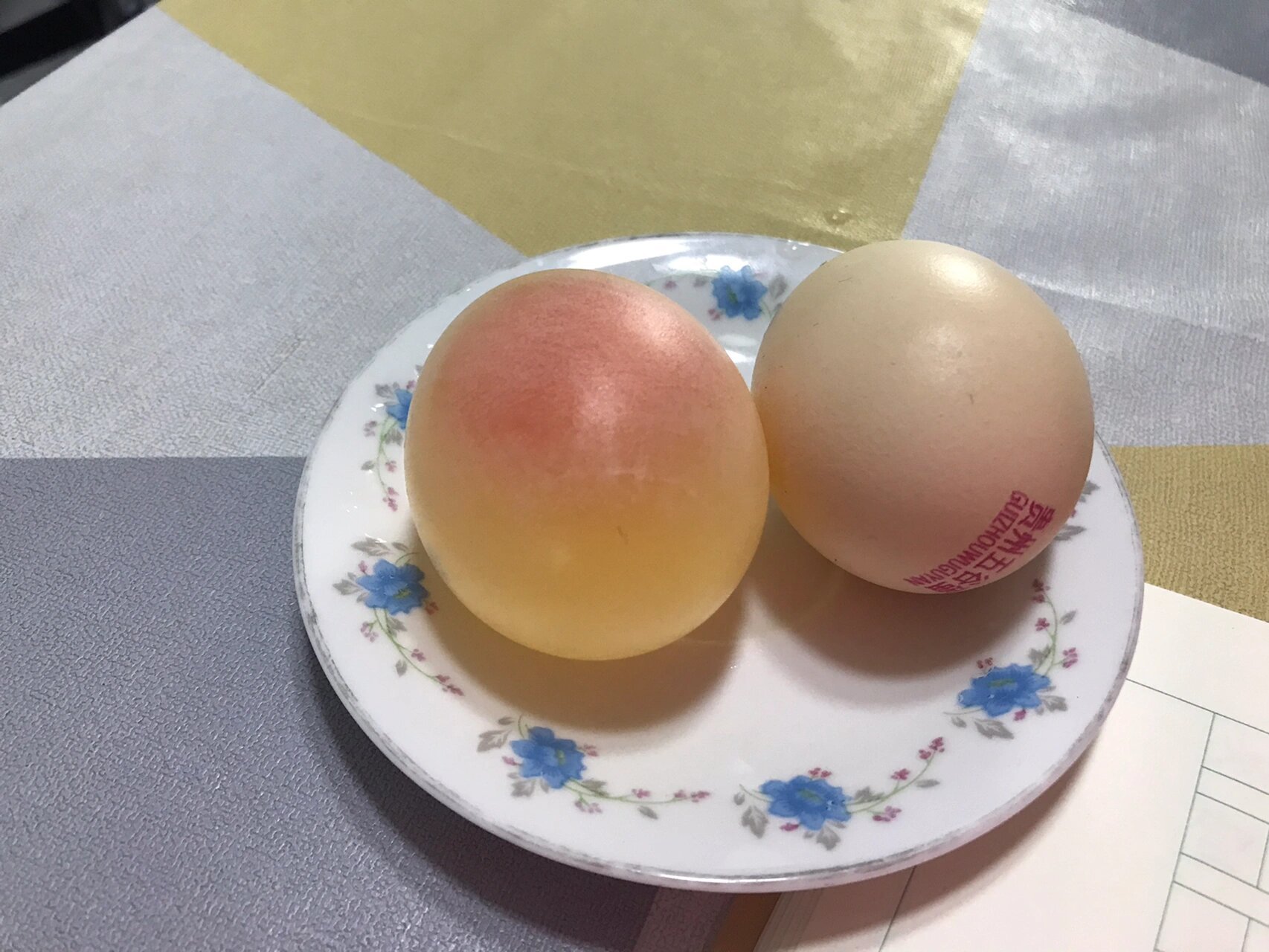 白醋泡蛋实验 我写的白醋泡蛋实验作文