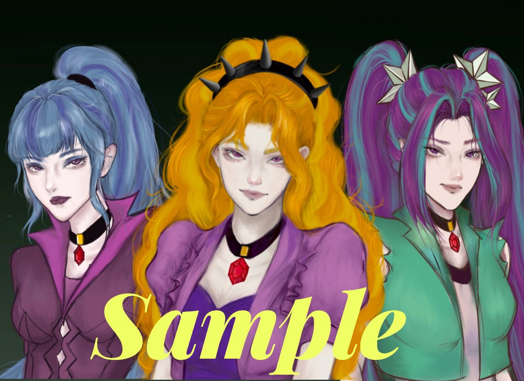 海妖三姐妹出完啦!