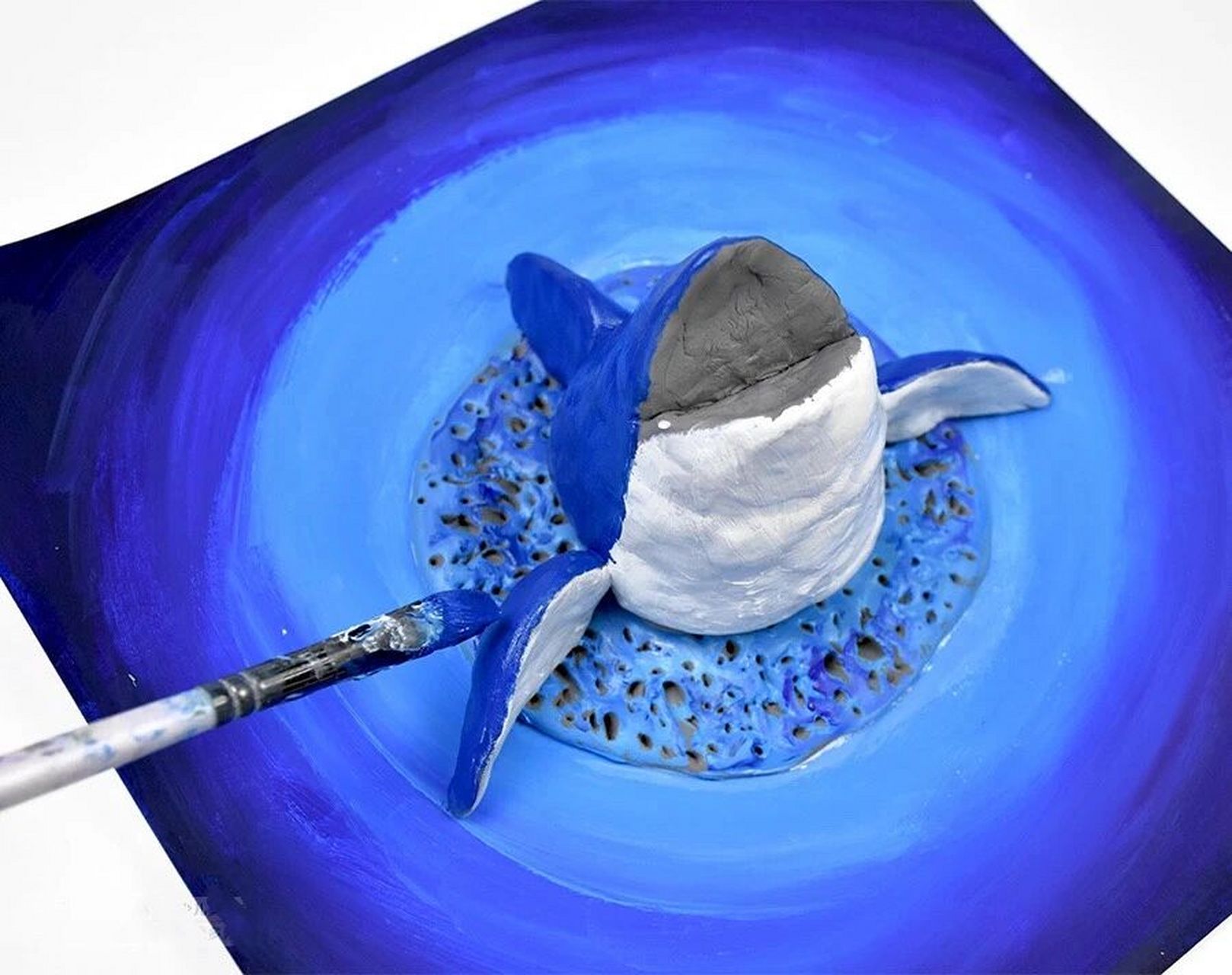 创意美术课程—鲨鱼(5-7岁课程) 综合创意美术课程 工具材料   纸板