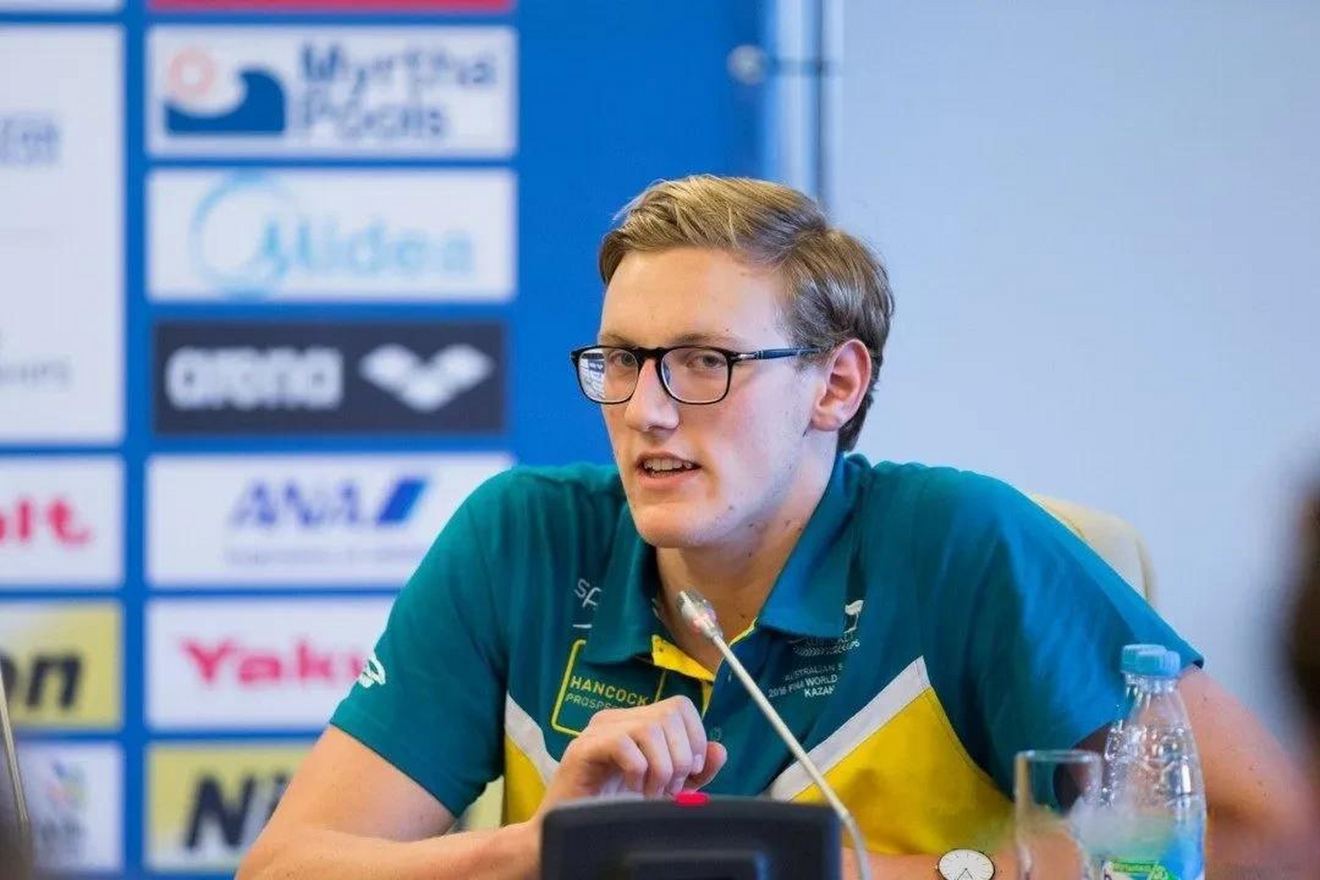 27岁的澳大利亚游泳奥运冠军马克-霍顿宣布退役,他在里约奥运会男子