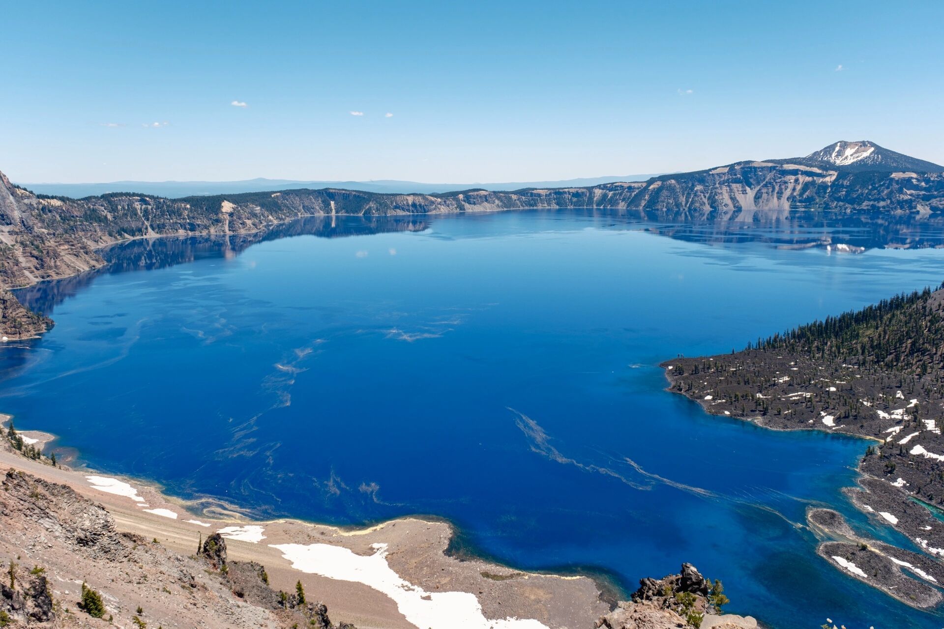 lake 火山口湖 趁着7月初打卡oregon海岸线,顺路到访火山口湖国家公园