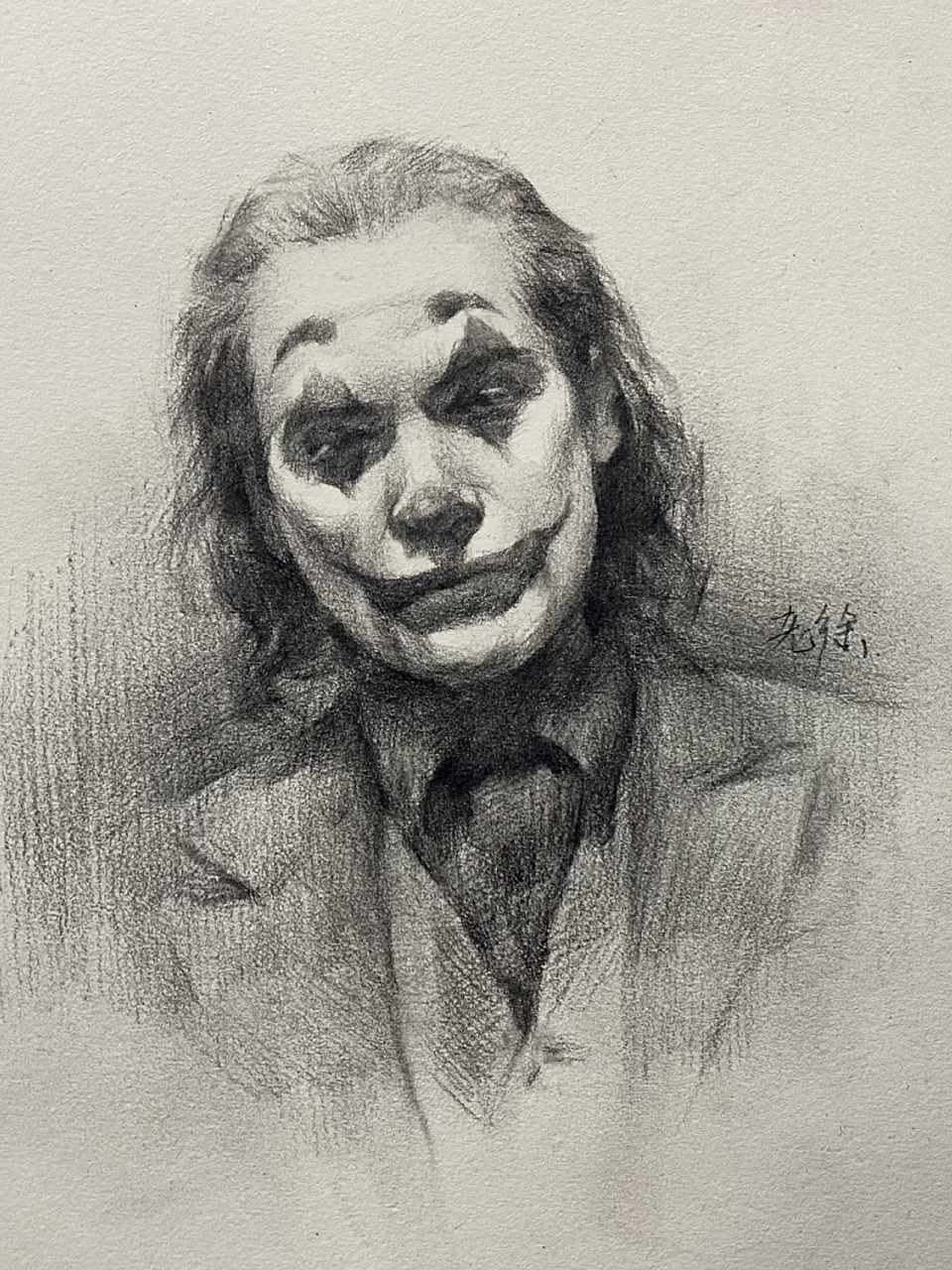 素描小丑带步骤