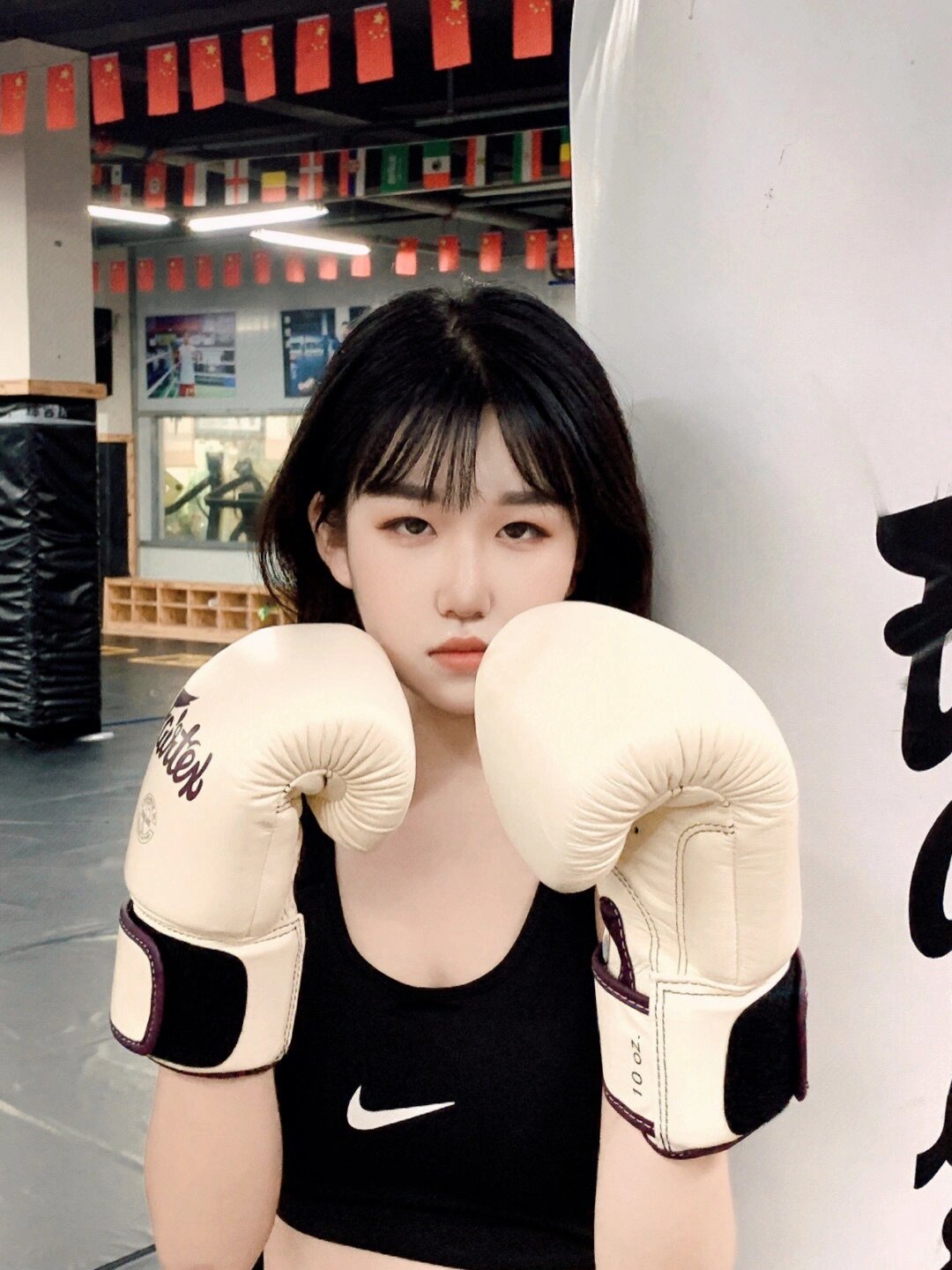 拳击美女高清图