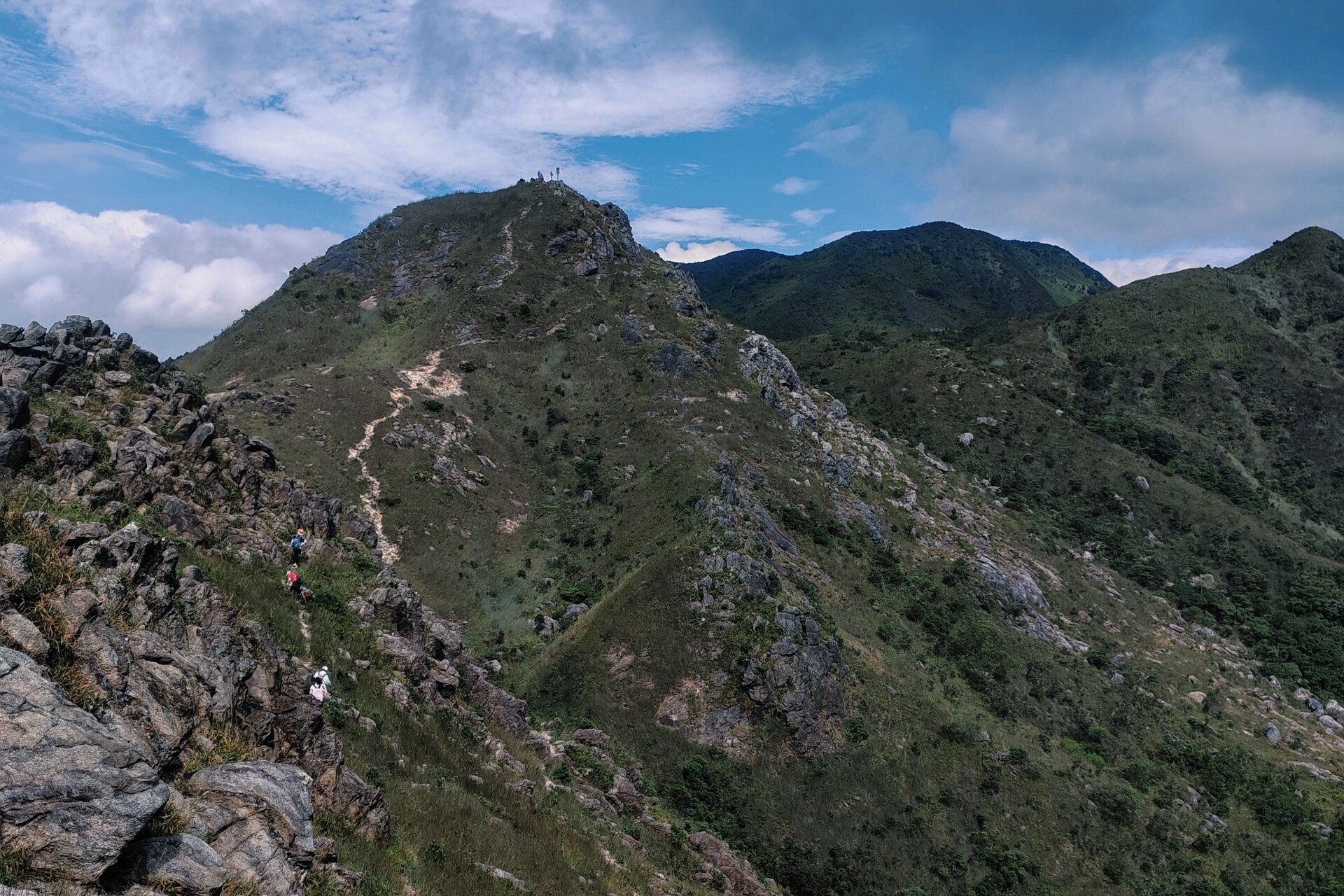 惠州-白马山 不虚此行 九点半开始爬,刚开始一段(约一个小时)特别累!