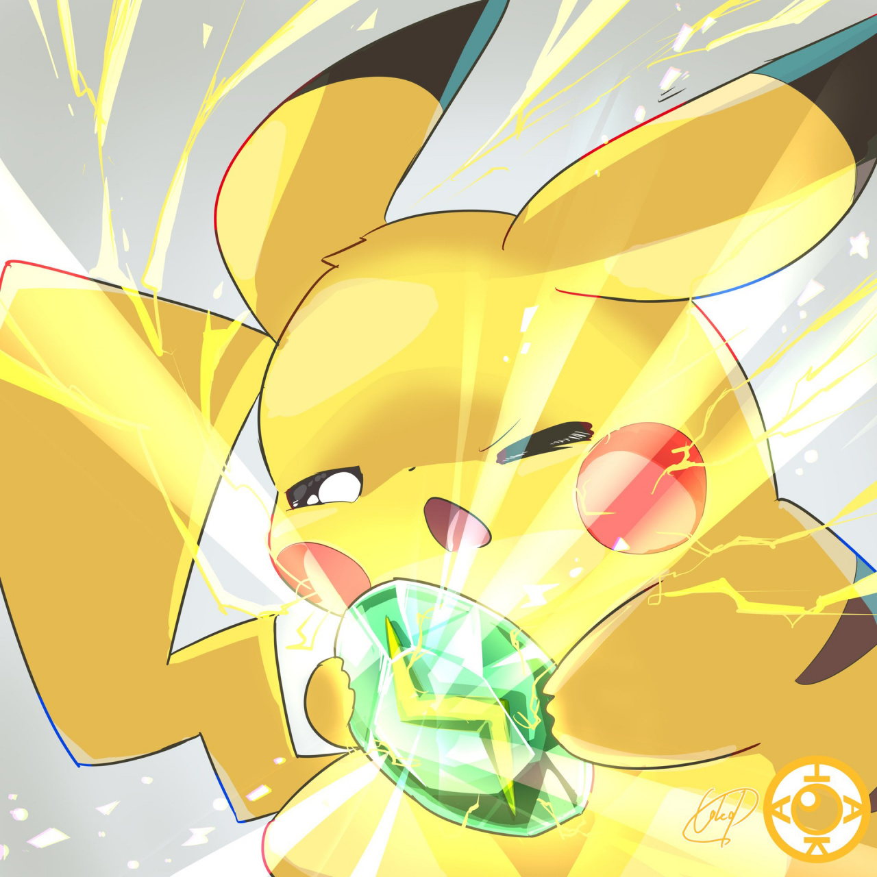 今日皮卡丘背景头像更新