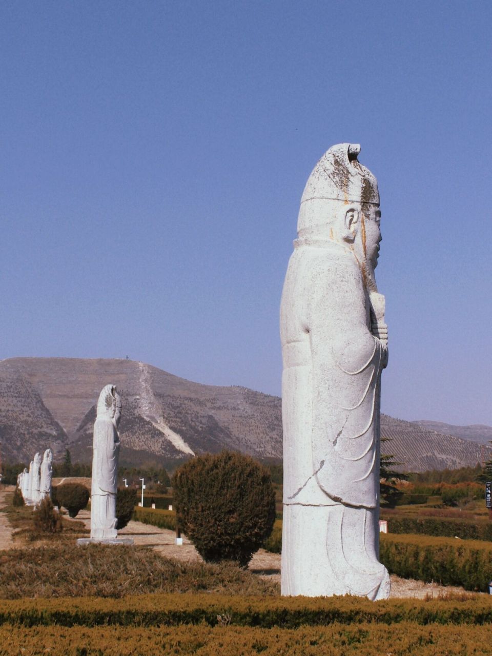 中国遗产唐十八陵之蒲城桥陵 1956年,桥陵被公布为陕西省第一批重点