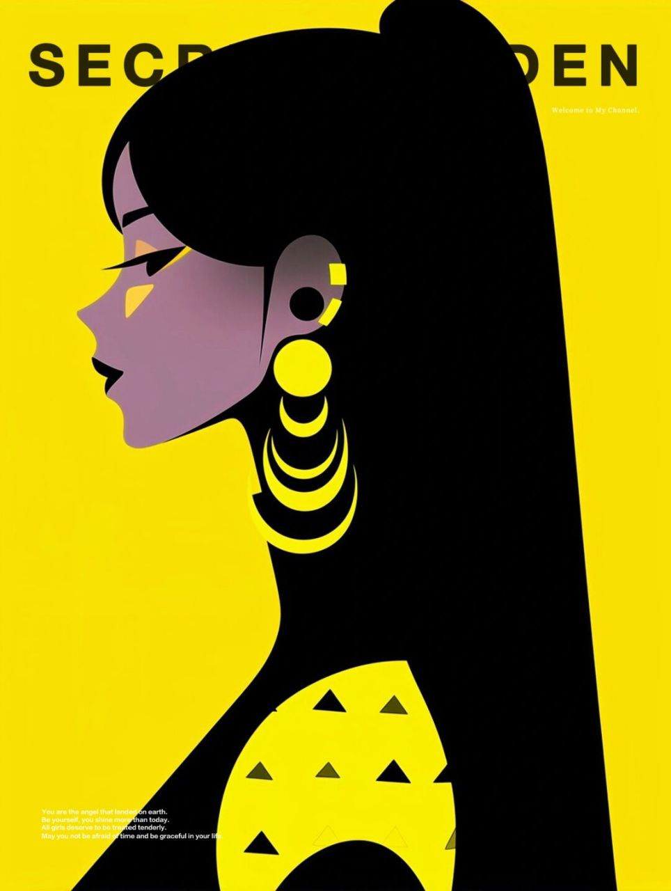 ai创作【耳环】 #ai# #ai插画# #midjourney# #ai# #ai绘画有点东西