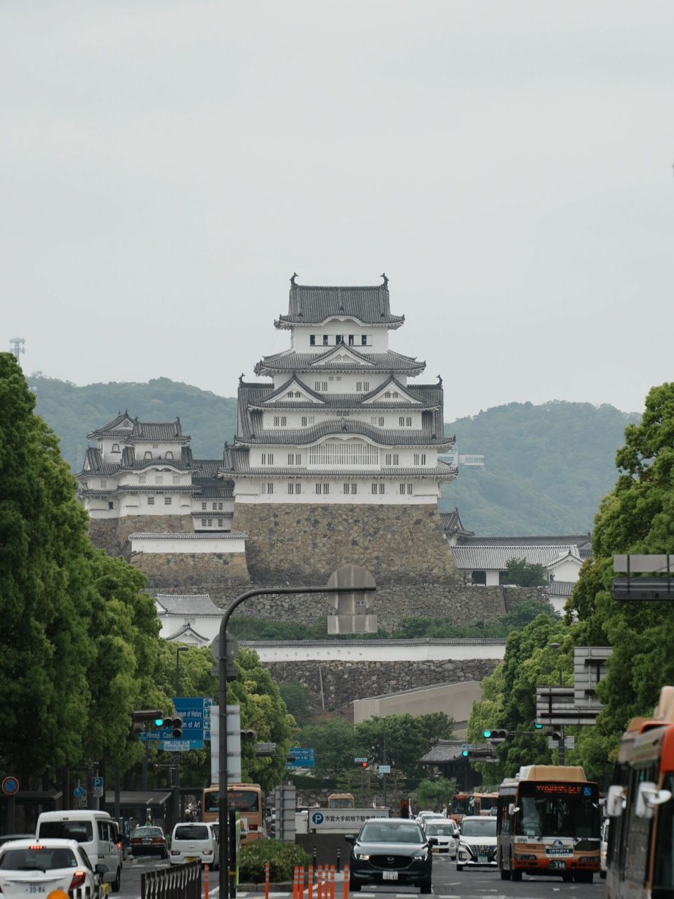 姬路城,不愧是日本第一名城 很漂亮,这之前去过大阪城,松山城,也逛过