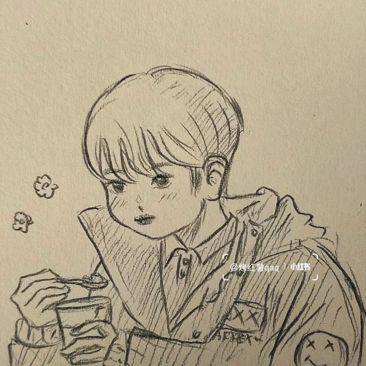 不知道这种画风你喜欢不[害羞]#手绘# #汪苏泷# #可爱