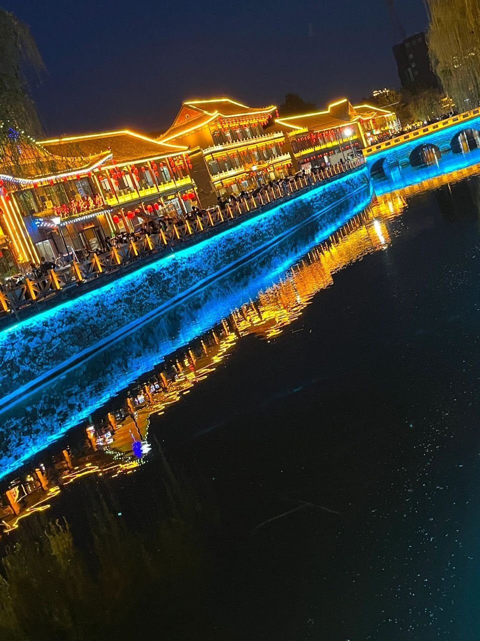 邢台中北世纪城夜景图片
