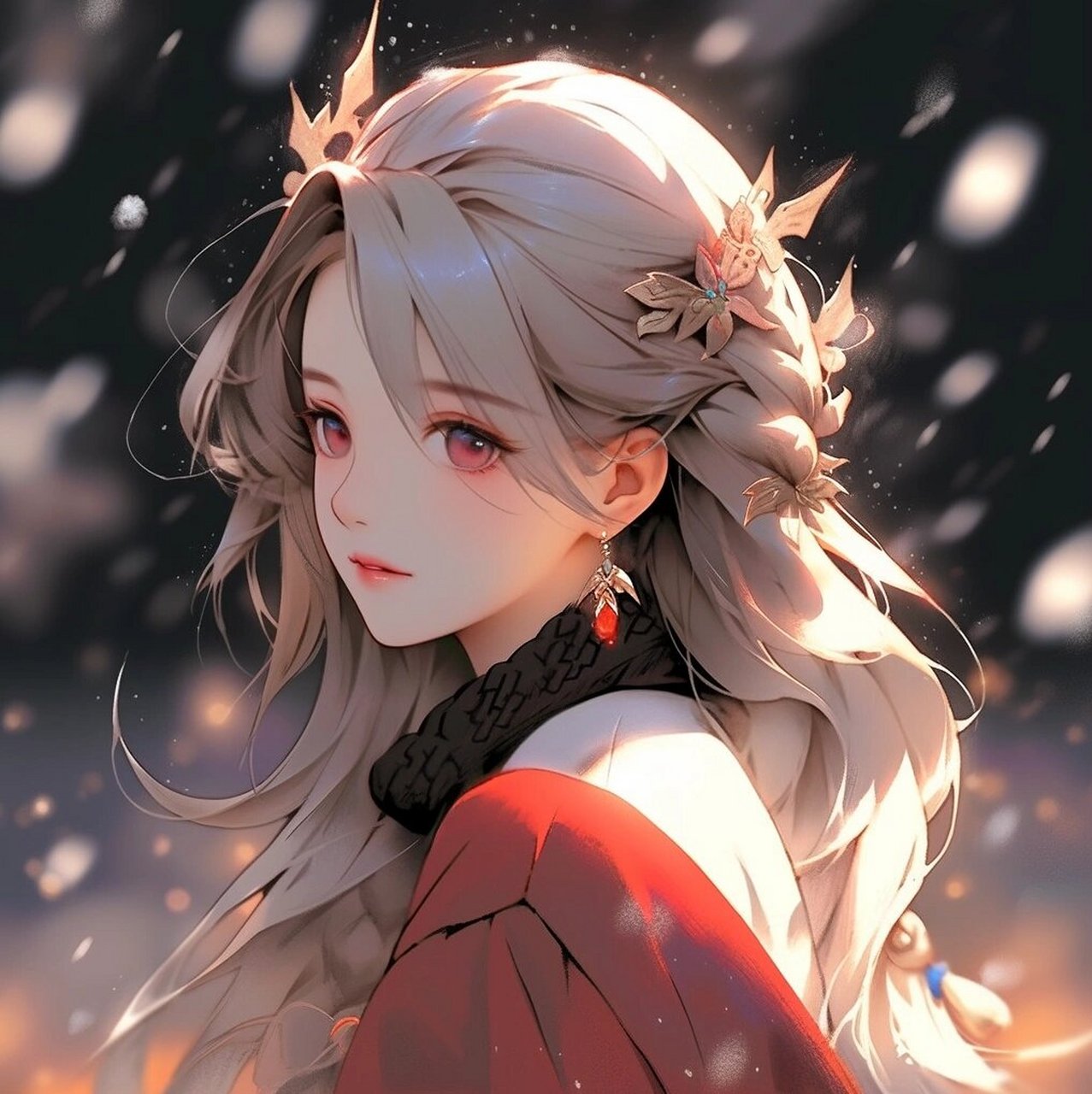 动漫女孩分享,御姐头像,古风韵味十足2024 #动漫女头# #古风头像