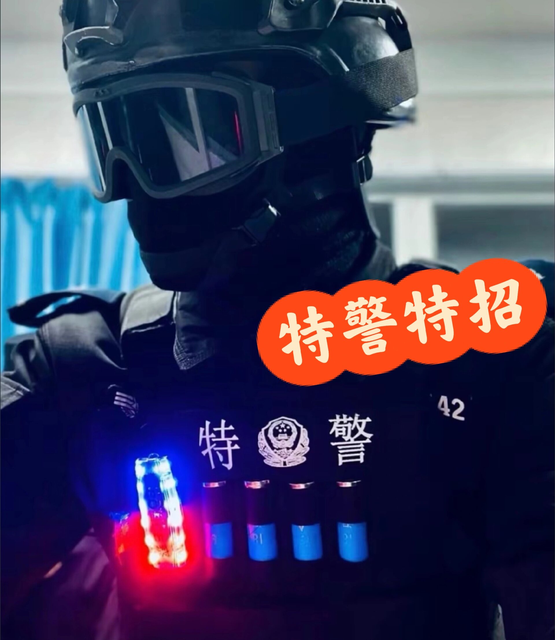 特警编号图片