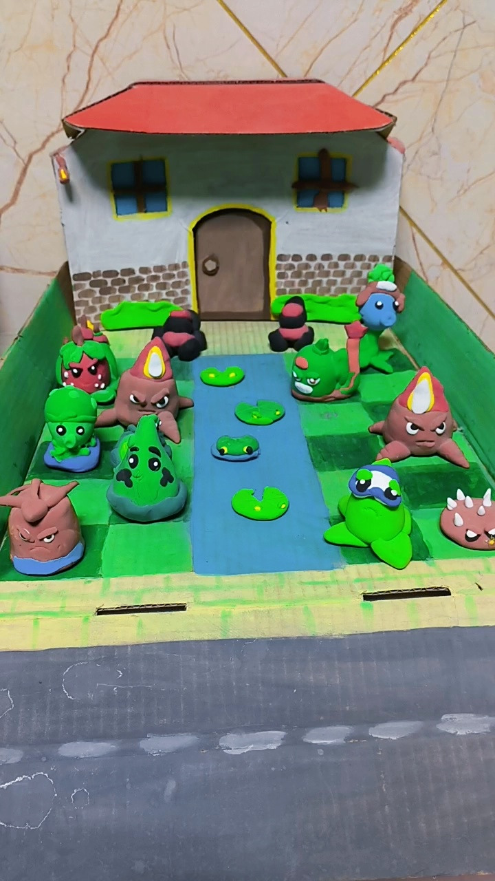 粘土—植物大战僵尸们