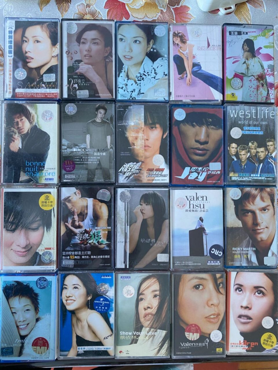 80后怀旧"青春磁带专辑"第二弹 在我的上篇笔记里,珍藏了很多歌手磁带