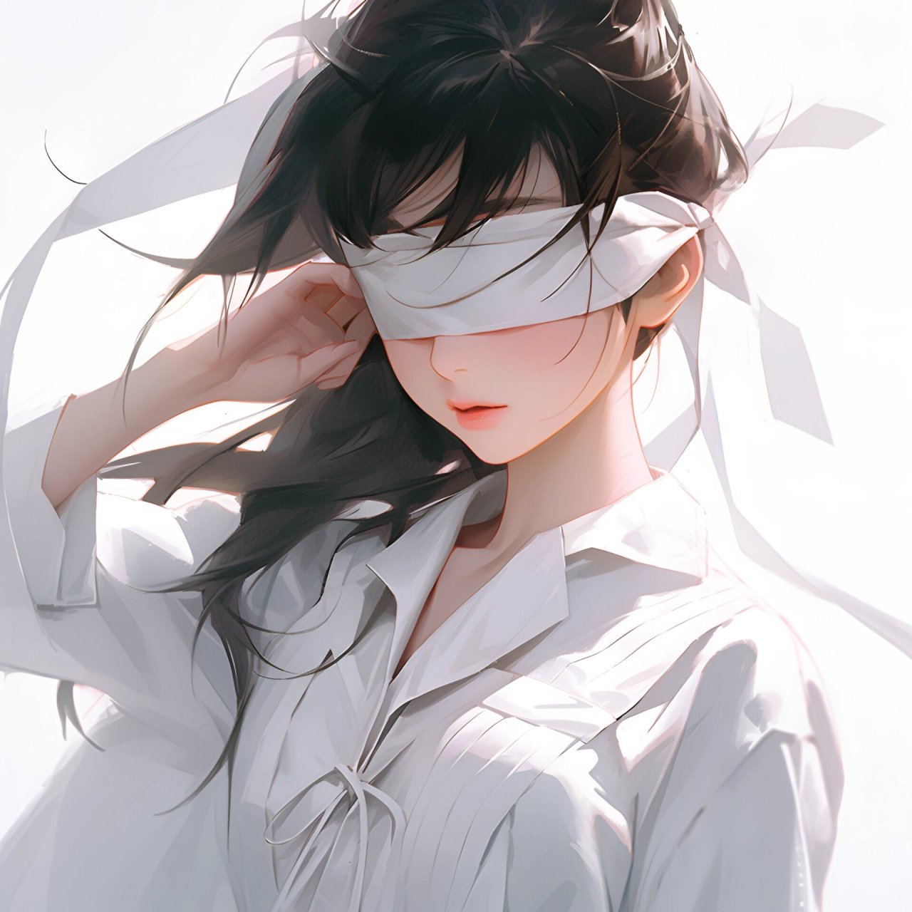 白发 蒙眼会拿下你吗?